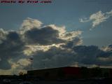 Cloudscape With Sun Beams, Everett, Massachusetts