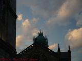 Cloudscape Over Old South at Boston Public Library
