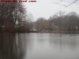 Mystic River Perspective Under Falling Skies, Medford