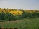 Pastoral Perspective in Setting Sun's Light, Wellsville