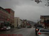 November Rain, Main Street, Wellsville, New York