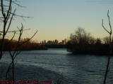 Edge Lit Boston #11, Mystic River Perspective, Medford