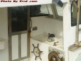 A Working Lobster Boat's Helm, Lower Saugus River