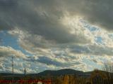 Autumn Cloudscape Over Wellsville, New York