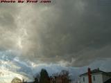Tumultuous Storm Cloud Front Over Wellsville, New York