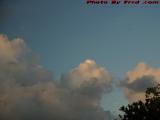 Two Reclining Faces in the Clouds, Plantation, Florida