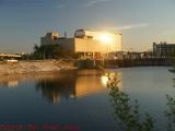 Windows of Fire # 88, Mystic River Dam, from Medford