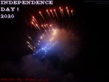 USA in Fireworks, Boston, Happy Independence Day!