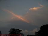 Who's Holding That Light Saber? Sunset Over Medford, Mass.