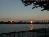 Windows of Fire # 89, Charles River at MIT, Cambridge