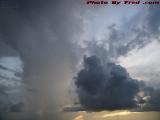 Funnel-like Cloud Fighting the Dark Side, Sunrise, Florida