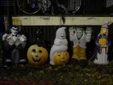 Halloween Denizens in Available Light, Brookings Street