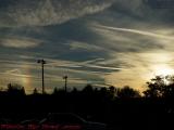 Sunset Sky With Sun Dog, Wellsville, New York