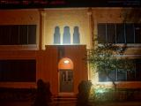 Old Davie School Entrance in Available Light, Griffin Road