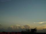 Jet Headed For the Cloud City, Sunset Perspective
