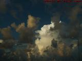 Early Morning Cloudscape on Azure Skies, Pompano, Florida